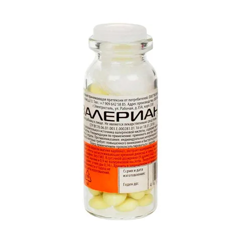 Extract de valeriană, 50 comprimate filmate de 200 mg