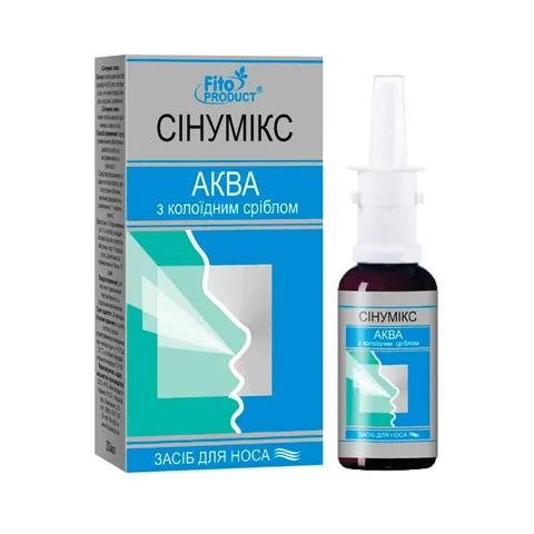Sinumix Aqua, produs nazal cu argint coloidal, 30 ml