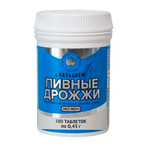 Дрожжи пивные с кальцием