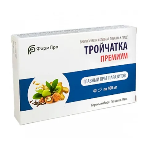 Troichatka Premium, 40 capsule de 400 mg