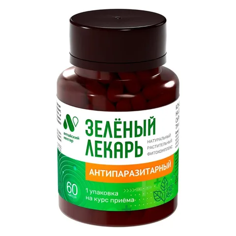 Fitocomplex Zelenîi Lekar, 60 capsule a câte 0,54 g