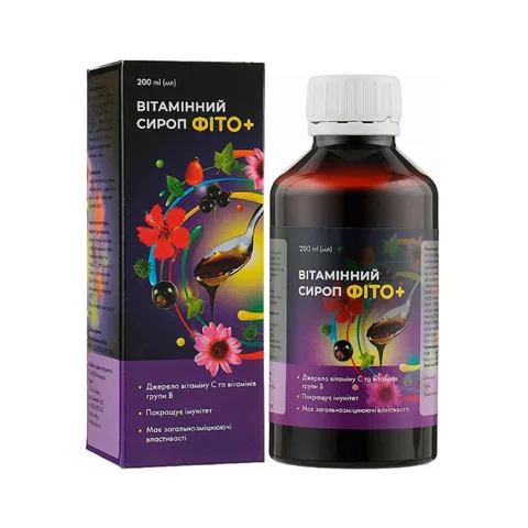 Sirop cu vitamine FITO+