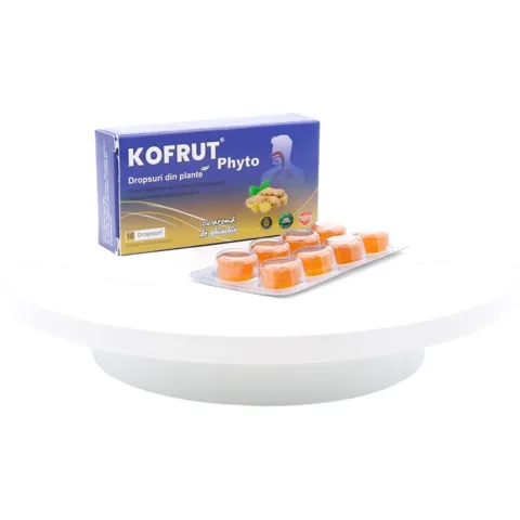 Cofrut Fito, bomboane cu aromă de ghimbir
