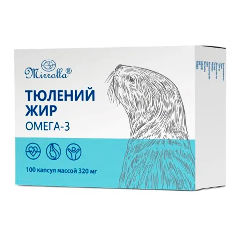 Ulei de focă, 100 capsule de 320 mg