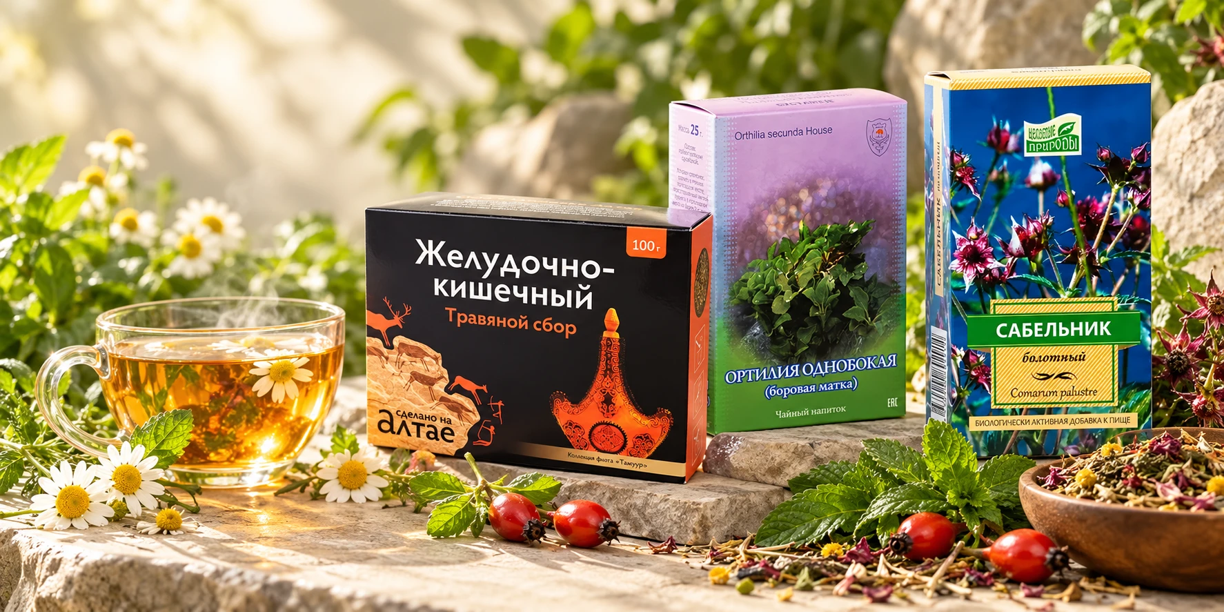 Травяные чаи